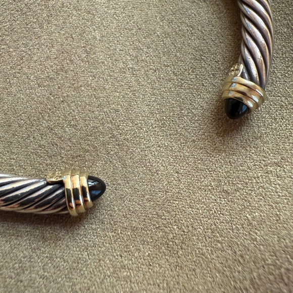 David Yurman Classic Cable Bracelet with Black Onyx, 5mm - Picture 5 of 7